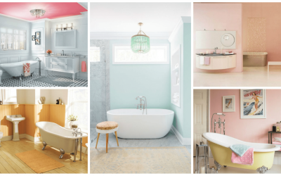 Tendance Rénovation – La salle de bain douceur aux couleurs pastelle