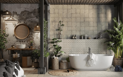 Tendances rénovation – La salle de bain nature et plantes